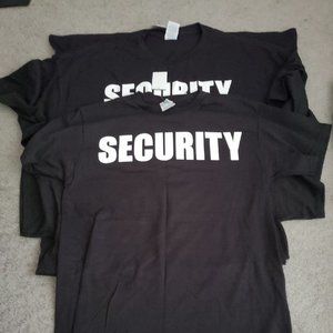 4x Security Shirt Unisex Bundle